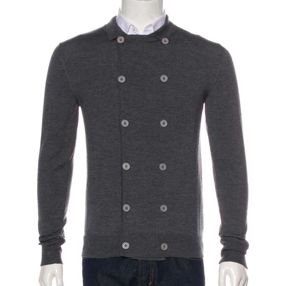 Dior Homme Wool Double-Breasted Cardigan Size: XS - Picture 1 of 6